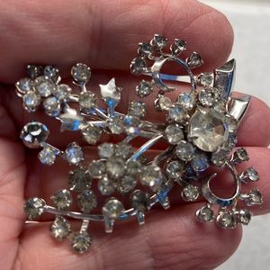 Vintage rhinestone pin